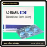 (Che Tên) Vỉ 4 Viên Uống Adenafil 100mg - Tăng Cường Phong Độ Chuẩn Auth