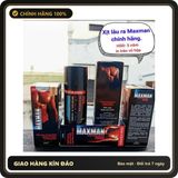 (Che Tên) Xịt Maxman Chính Hãng – Xịt Đỉnh Cao Cảm Xúc Cao Cấp Bảo Đảm