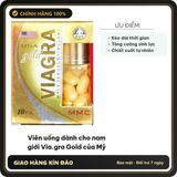 (Che Tên) Viên uống dành cho nam giới Via.gra Gold của Mỹ Bảo Mật Tuyệt Đối