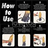 Dương Vật Giả Lovetoy Aerosx Bơm Hơi: 3 Size, Tự Chỉnh Độ Căng Theo Ý Bạn