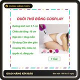 (Che Tên) Đuôi Thỏ Y Tá Xinh Đẹp Inox Lông Mềm – Cosplay Siêu Đáng Yêu, Thăng Hoa Đam Mê Hộp Trắng Kín