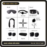 (Che Tên) Set BDSM 10 Món Chuẩn 50 Sắc Thái – Phụ Kiện Tinh Tế, Cảm Giác Mới Lạ Ngập Tràn Hộp Trắng Kín