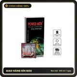 (Che Tên) Bao Cao Su Powermen Cá Ngựa Hộp 12 – Gân Gai Kích Thích, Kéo Dài Thời Gian Hộp Trắng Kín
