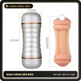 (Che Tên) Cốc Quay Tay 2 Đầu Lovetoy Masturbation Cup - Lõi Silicon Siêu Mềm, Chơi Cả Trước Lẫn Sau - Hàng Mới Về