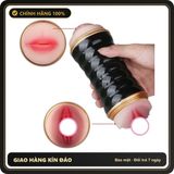 (Che Tên) Cốc Quay Tay 2 Đầu Lovetoy Masturbation Cup - Lõi Silicon Siêu Mềm, Chơi Cả Trước Lẫn Sau - Hàng Mới Về