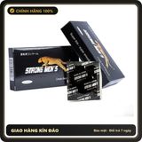 (Che Tên) Bao Cao Su Strong Men’s Nhật Bản Hộp 12 Chiếc - Gân Gai Kích Thích, Size 49mm Ôm Sát Khít Khao Hỗ Trợ 24/7