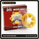 (Che Tên) 10 Bao Cao Su Iris-men Long Shock 6 Bi Siêu To - Kích Thước Bi 8mm, Kéo Dài Thời Gian Cuộc Yêu - Hàng Mới Về