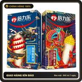 (Che Tên) Bao Cao Su Rồng Cuộn Pleasure More – Gai Bi Râu Siêu Kích Thích, Mỏng 0,03mm, Đưa Nàng Lên Đỉnh Cực Khoái (Hộp 3 Chiếc) Chuẩn Auth