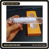 (Che Tên) Bao Cao Su Đôn Dên Gân Trơn Silicon – Thiết Kế Tĩnh Mạch Chân Thực, Tăng Kích Thước & Hỗ Trợ Kéo Dài Thời Gian (Hộp 1 Cái) Hộp Trắng Kín