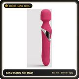 (Che Tên) Chày Rung 2 Đầu MOSE Pearl Cao Cấp – Công Nghệ Bi Xoay 360 Độ, Silicon Y Tế Velvet, Pin Sạc Lithium Siêu Bền Hộp Trắng Kín