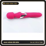 (Che Tên) Chày Rung 2 Đầu MOSE Pearl Cao Cấp – Công Nghệ Bi Xoay 360 Độ, Silicon Y Tế Velvet, Pin Sạc Lithium Siêu Bền Hộp Trắng Kín