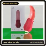 (Che Tên) Máy Massage Lưỡi Silicon SUAI – 12 Chế Độ Xung Động Đa Tần, Chất Liệu Lành Tính, Thiết Kế Màu Da Chân Thực (Sạc USB) Cao Cấp Bảo Đảm