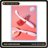 (Che Tên) Máy Massage Xung Động Kép Vannessa – 10 Chế Độ Rung Đa Tần, Silicon Y Tế Cao Cấp, Chống Nước Tuyệt Đối (Dài 20cm) Cao Cấp Bảo Đảm