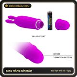 (Che Tên) Trứng Rung Mini Tai Thỏ Pretty Love Boyce Kích Thích Đa Điểm G – 10 Chế Độ Rung Cao Cấp (Hãng Lybaile) Chuẩn Auth