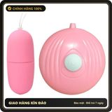 (Che Tên) Trứng Rung Cao Cấp 1 Đầu Lilo Vibrator Đa Chế Độ – Thiết Kế Nhỏ Gọn Có Remote Điều Khiển Giao Nhanh Toàn Quốc