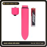 (Che Tên) Máy Massage Thâm Quầng Mắt Mini Bullet Massager Cao Cấp Hình Viên Đạn Đa Tần Số (Dùng Pin AAA) Hộp Trắng Kín