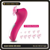 (Che Tên) Máy Bú Hút Điểm G Âm Đạo Electric Sucking Massager 7 Chế Độ – Sạc Nam Châm Chống Nước (Chất Liệu Silicon Y Tế) - Hàng Mới Về
