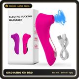 (Che Tên) Máy Bú Hút Điểm G Âm Đạo Electric Sucking Massager 7 Chế Độ – Sạc Nam Châm Chống Nước (Chất Liệu Silicon Y Tế) - Hàng Mới Về