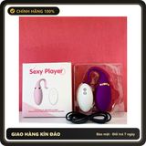 (Che Tên) Trứng rung tình yêu điều khiển từ xa rung siêu mạnh,sạc điện, chống thấm nước Giao Nhanh Toàn Quốc