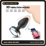 (Che Tên) Phích cắm hậu môn kết nối bluetooth điều khiển từ xa qua app - Hàng Mới Về