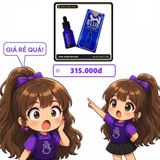 (Che Tên) Nước hỗ trợ tăng hưng phấn cho nữ Blue Wizard TBN [đổi tên khi giao] Cao Cấp Bảo Đảm