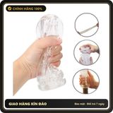 (Che Tên) Cốc âm đạo trần Silicone mềm dẻo trong suốt hỗ trợ cho nam [đổi tên khi giao] Bảo Mật Tuyệt Đối