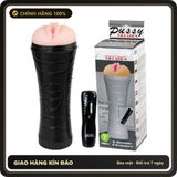 (Che Tên) Âm đạo giả ngụy trang đèn pin Pussy cao cấp 7 chế độ rung cho nam giới [đổi tên khi giao] Hộp Trắng Kín