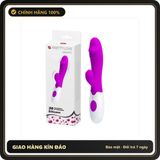 (Che Tên) Dương vật giả Prettylove Snappy cao cấp 30 kiểu rung dùng 2 pin AAA [đổi tên khi giao] Hộp Trắng Kín
