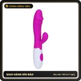 (Che Tên) Dương vật giả Prettylove Snappy cao cấp 30 kiểu rung dùng 2 pin AAA [đổi tên khi giao] Hộp Trắng Kín