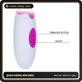 (Che Tên) Dương vật giả Prettylove Snappy cao cấp 30 kiểu rung dùng 2 pin AAA [đổi tên khi giao] Hộp Trắng Kín