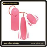 (Che Tên) Trứng rung tình yêu 2 đầu HQ Star kích thích nhiều điểm nhạy cảm ở nữ - Hàng Mới Về
