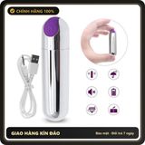 (Che Tên) Máy rung mát xa điểm G cao cấp Roselex Mini Vibrator 10 kiểu rung kích thích tột đỉnh [đổi tên khi giao] Hộp Trắng Kín