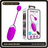 (Che Tên) Trứng rung cao cấp Pretty Love Abner tích hợp app điện thoại điều chỉnh 12 chế độ [đổi tên khi giao] Cao Cấp Bảo Đảm