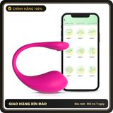 (Che Tên) Trứng rung tình yêu Lush 1.5 cao cấp điều khiển qua app điện thoại [đổi tên] - Hàng Mới Về