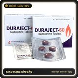 (Che Tên) Viên uống Duraject-60 chính hãng vỉ 4 viên chuẩn kéo dài thời gian cho nam giới Hỗ Trợ 24/7