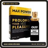 (Che Tên) Xịt kéo dài thời gian Oleo Max Power Prolong Pleasure 12ml cao cấp cho nam [che tên khi giao] Hỗ Trợ 24/7