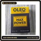 (Che Tên) Xịt kéo dài thời gian Oleo Max Power Prolong Pleasure 12ml cao cấp cho nam [che tên khi giao] Hỗ Trợ 24/7