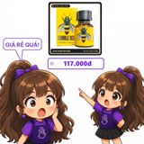 (Che Tên) Chai hít tăng hưng phấn popper Ong Vàng Bumble Bee 10ml cực mạnh [đổi tên khi giao] Bảo Mật Tuyệt Đối