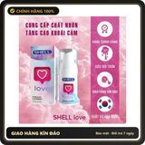 (Che Tên) Gel bôi Shell Love Pink 50ml Korea tăng hưng phấn cho nữ giới Hộp Trắng Kín