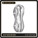 (Che Tên) Đồ Chơi Khối Silicone Trong Suốt Cho Nam Lỗ Gân Siêu Kích Thích Chuẩn Auth
