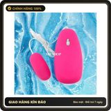 (Che Tên) Máy Rung Kích Thích Điểm G ABS Trứng Nhật 10 Chế Độ Cao Cấp Hộp Trắng Kín