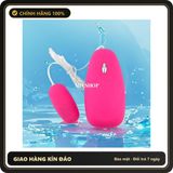 (Che Tên) Máy Rung Kích Thích Điểm G ABS Trứng Nhật 10 Chế Độ Cao Cấp Hộp Trắng Kín
