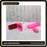 (Che Tên) Máy rung mini hỗ trợ cho nữ giới giải tỏa căng thẳng, máy mát-xa mini hình trứng 1 đầu Giao Nhanh Toàn Quốc