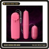 (Che Tên) Máy rung 2 đầu nhựa giá rẻ dễ sử dụng dành cho nữ giới giảm stress hiệu quả, trứng rung tình yêu giá tốt Chuẩn Auth