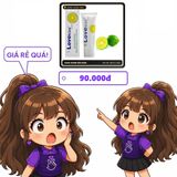 (Che Tên) Gel Gốc Nước Hương Chanh Love Kiss 100ml Chính Hãng, Gel Trái Cây Hộp Trắng Kín