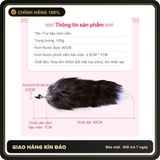 (Che Tên) Đuôi Cáo Hóa Trang Fox Anal Plug, Cosplay Cửu Vĩ Hồ Đát Kỷ Siêu Kích Thích Hỗ Trợ 24/7
