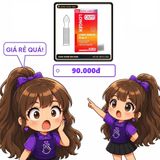 (Che Tên) Bao cao su Oleo Lampo 4 trong 1 gân, gai, kéo dài thời gian, nhám Bảo Mật Tuyệt Đối
