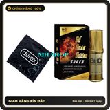 (Che Tên) [1 tặng 1] Bao cao su durex kéo dài 1 chiếc tặng lọ xịt super bhd Bảo Mật Tuyệt Đối