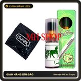 (Che Tên) [Combo rẻ 1 tặng 1] 1 chiếc bao cao su durex kéo dài tặng Xịt lạnh thái 5ml - Hàng Mới Về