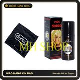 (Che Tên) Combo kéo dài BCS durex 1 chiếc tặng bình xịt đức 45ml viga (VG50000) Chuẩn Auth